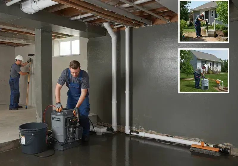 Basement Waterproofing and Flood Prevention process in Columbia Falls, MT